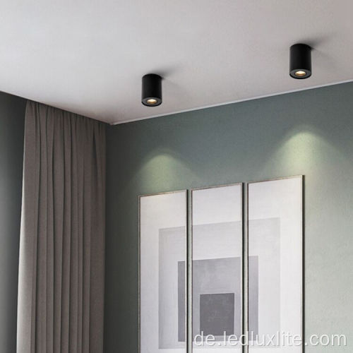 Einstellbares, randloses LED-Downlight zur Oberflächenmontage